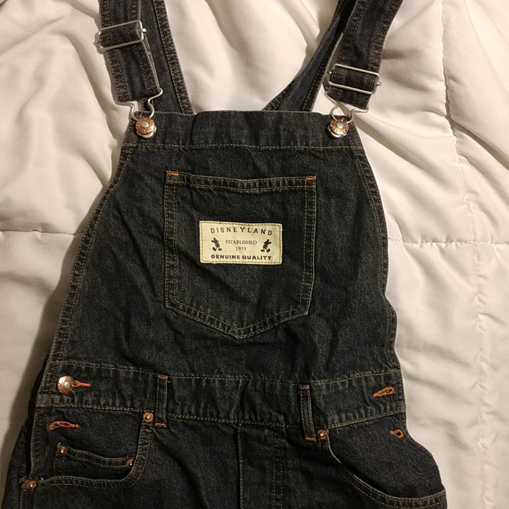 Disney overall shorts